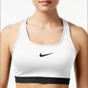 Nike Dri-Fit White Sports Bra